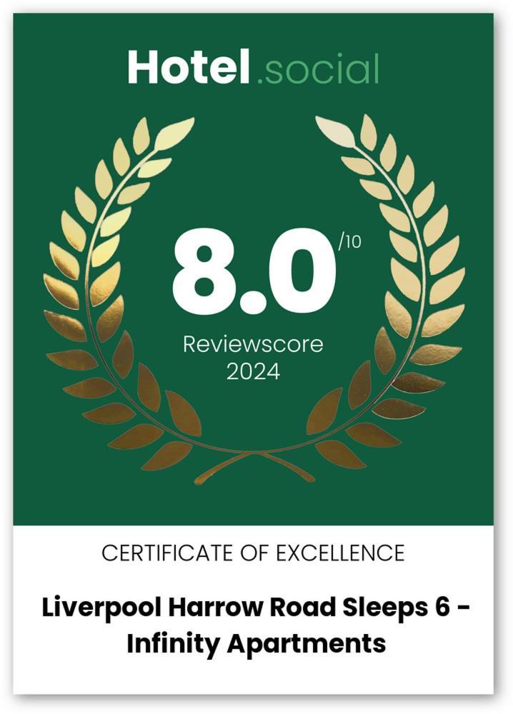 Liverpool Harrow Road Sleeps 6- Infinity Apartment Exteriér fotografie